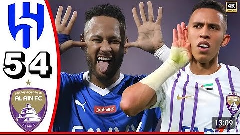 اهداف مباراة العين الاماراتي و الهلال السعودي تألق ساالم الدوسري و سفيان رحيمي جنون كأس اسيا 5-4 ✅