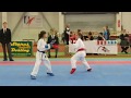 Baltic Grand Prix Budo Cup 2013 , WKF karate kumite female -34kg