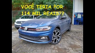 Conheci o Virtus GTS 2021!! Agora com opcionais de rodas 18 do Polo GTI europeu!!