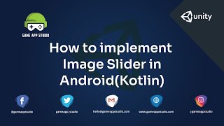 How to Implement Image Slider | Android | Game App Studio screenshot 1