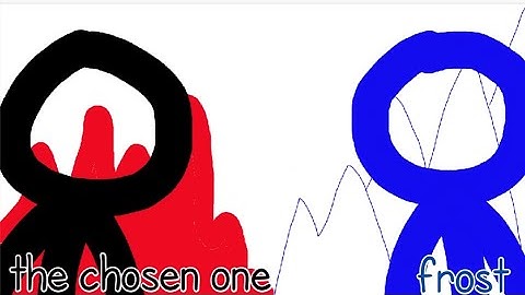 The chosen one vs Frost - flipaclip animation