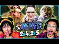 ONE PIECE (LIVE ACTION) S2 EPS 4–5 REACTION! –DINOSAURS, GIANTS &amp; MR. 3 ATTACK!