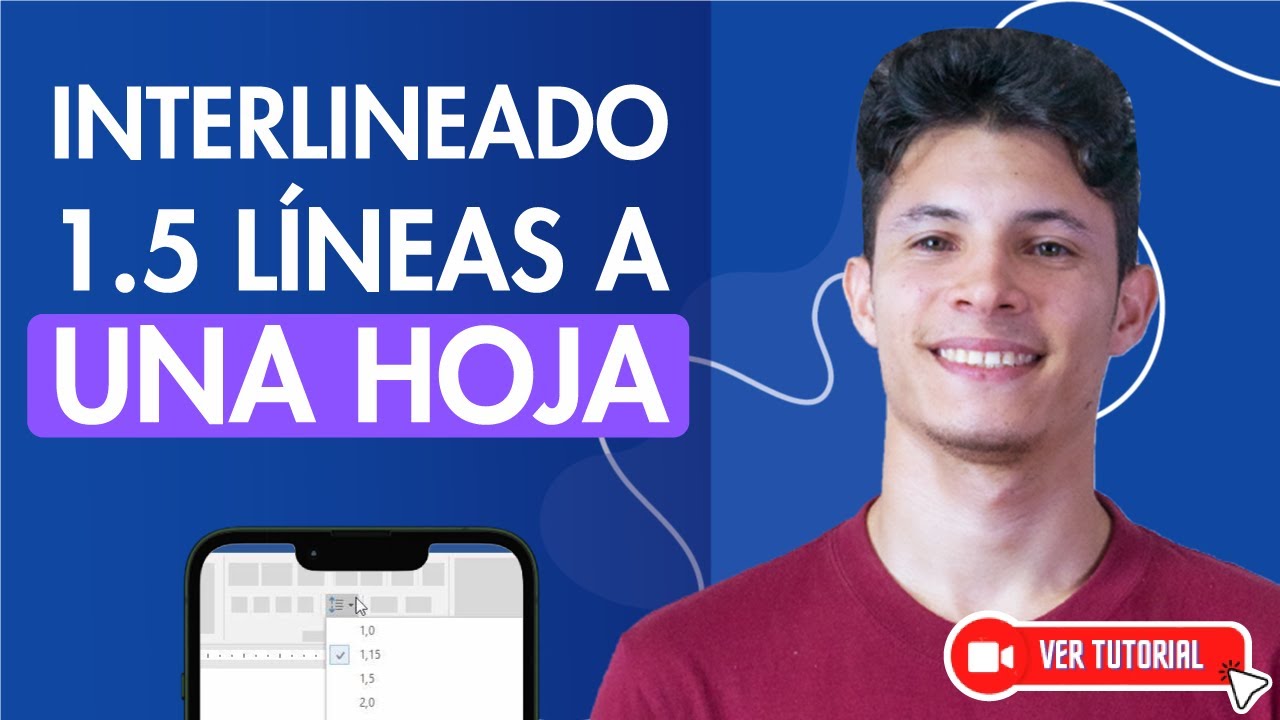 Cómo COLOCAR el INTERLINEADO 1.5 a una HOJA EN WORD - 📄 Ajusta el ...