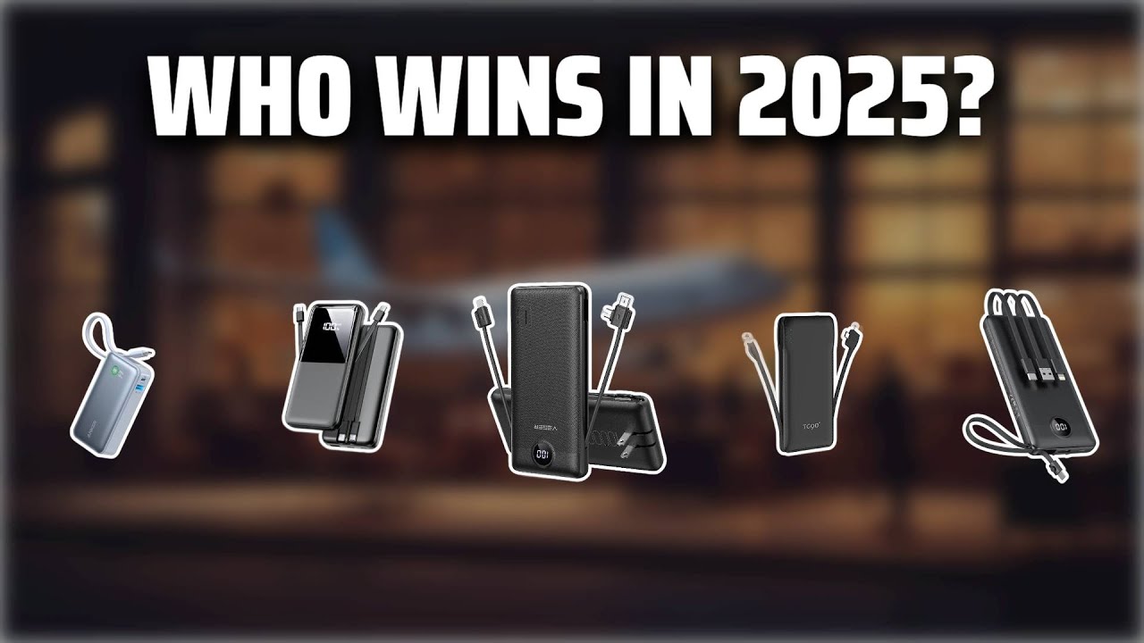 The Top 5 Best Portable Charger in 2025 - Must Watch Before Buying ...