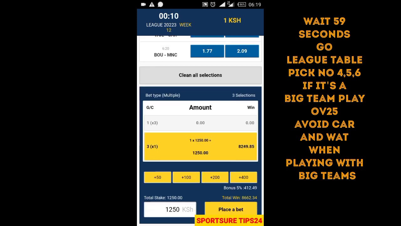 Download NEWBEST AND LATEST BETIN LEAGUE OV25 TRICKS 100% SURE