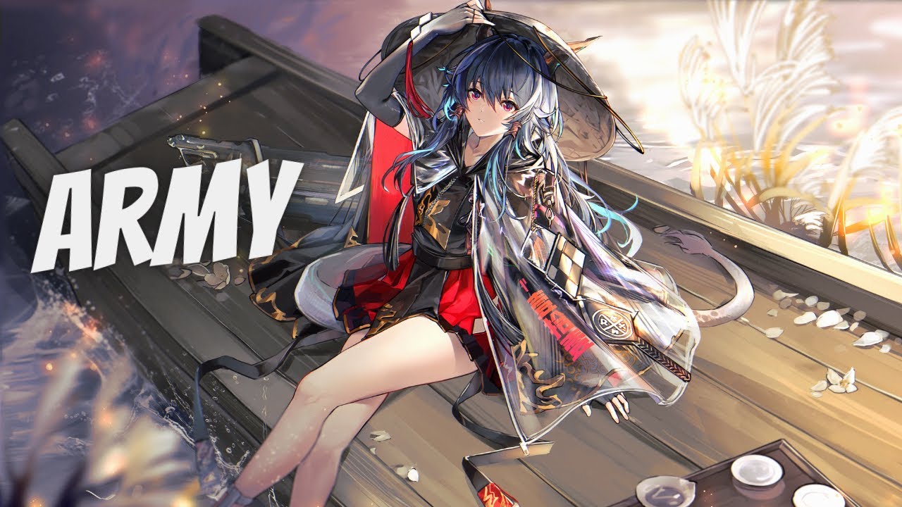 [Nightcore] - Army (Lyrics) Neoni + Arcando + Besomorph | Spedup - YouTube