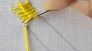 Criss cross basic stitches design. basic stitches for begeinner.