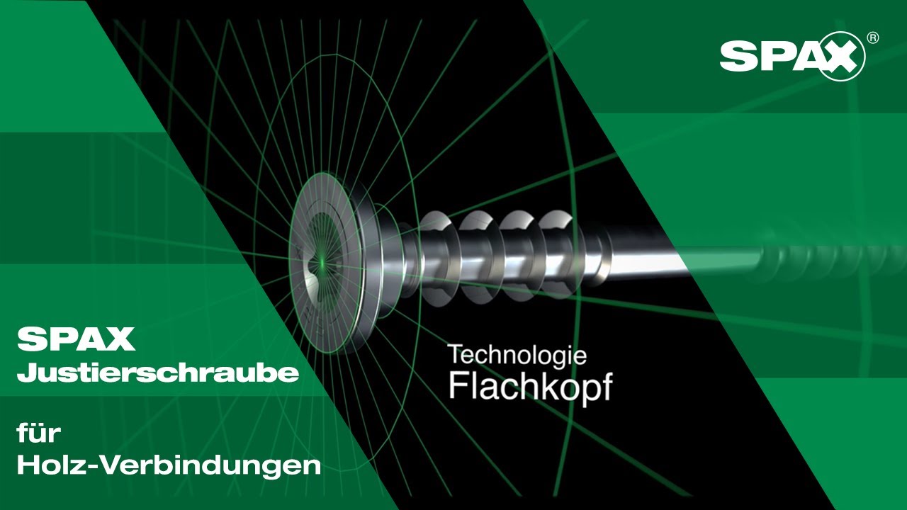 Distanzschrauben 6,0 x 120 mm Justierschrauben 100 St