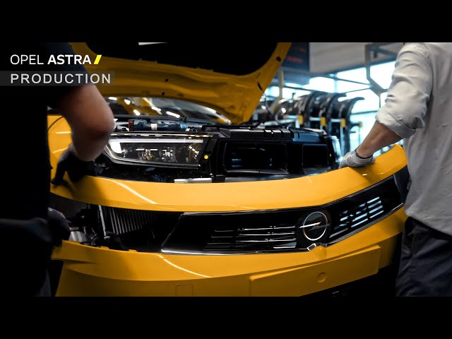 New Opel Astra L 2022 - PRODUCTION Plant in Germany & Design Details class=