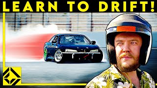 Total Noobs Learn to Drift from Pro Stunt Driver