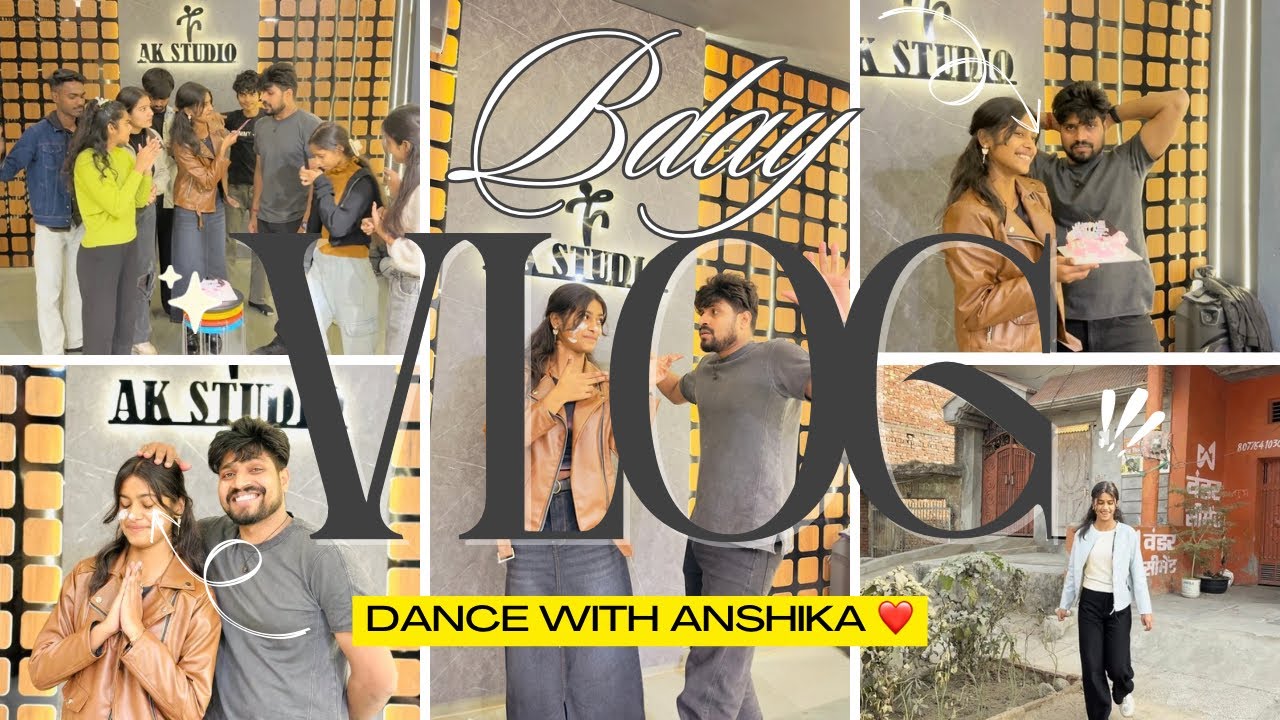 Birthday vlog❤️🥰 |dance with anshika | viral vlog | #viralvideoシ 