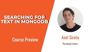 MongoDB Skills: Searching for Text in MongoDB Course Preview