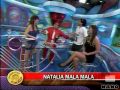 Natalia Mlaga se le achora a Roberto Martnez y ste le responde (Enemigos Pblicos 17-11-2010)