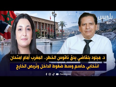 د. ميلود بلقاضي يدق ناقوس الخطر.. المغرب أمام امتحان انتخابي حاسم وسط ضغوط الداخل وتربص الخارج