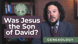 The genealogy of Jesus: was He the son of David?