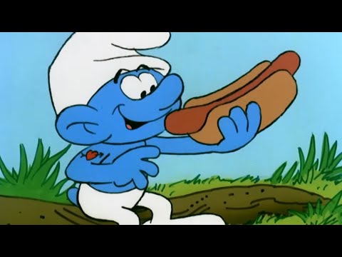 GROSSE Neuigkeiten Es Ist Mittagszeit Die Schlümpfe Zeichentrickfilme Für Kinder 