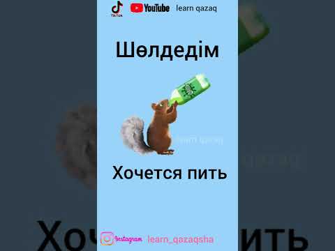 5 глаголов на казахском #казахскийязык #казахский #учимказахский