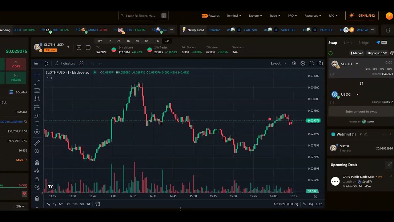 How to Buy Slothana Coin - $SLOTH a VERY BULLISH CRYPTO MEME!
