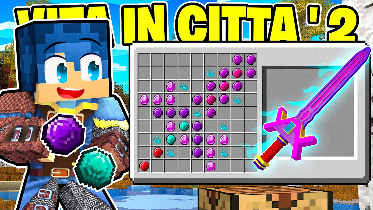 HO RESO OP LA MIA SPADA NELLA VITA IN CITTÀ 2! - MINECRAFT Ep.84