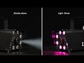 U'King 700W máquina de humo RGB 3 en 1 8 LED etapa máquina de nieb