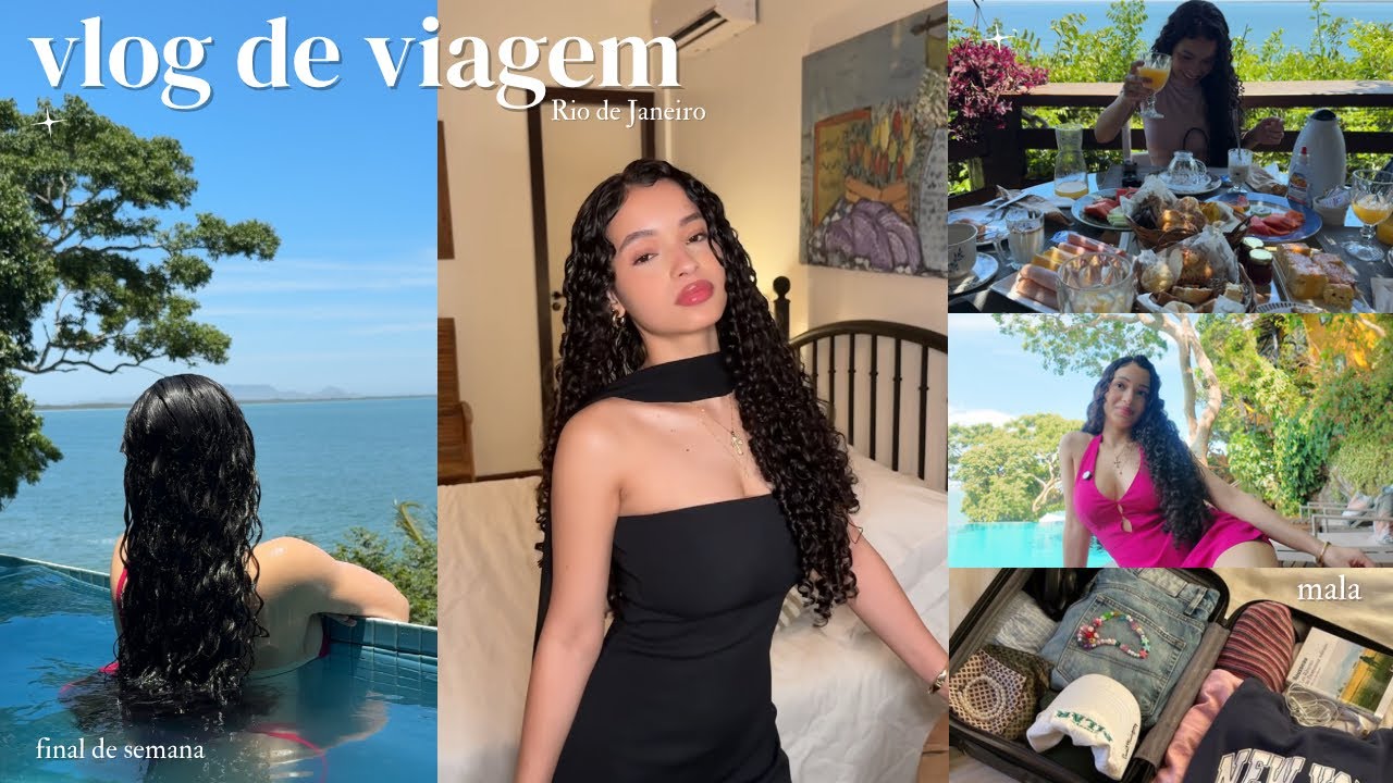 VLOG de viagem | praia, arrumando as malas, Rio de Janeiro🐚🏝️🍸