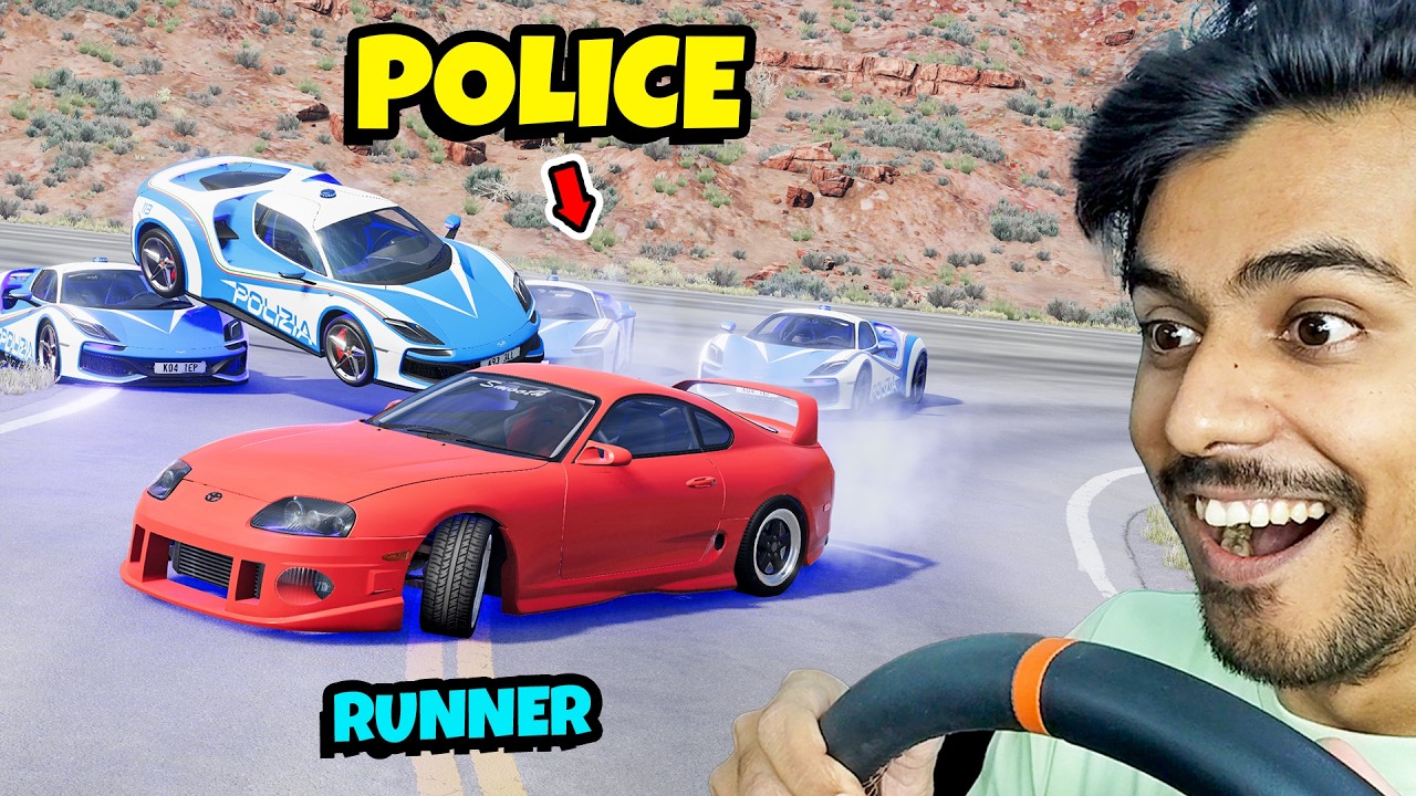 SWIFT & SUPRA EPIC HIGHWAY POLICE CHASE