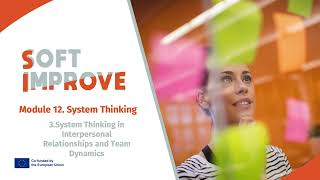 3.4: System thinking - Section 3 - Interpersonal dynamics