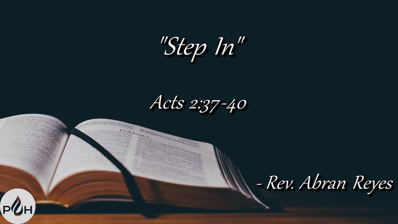 Finding Purpose Day Four - Rev. Abran Reyes - Step In, 7/12/2020 - YouTube