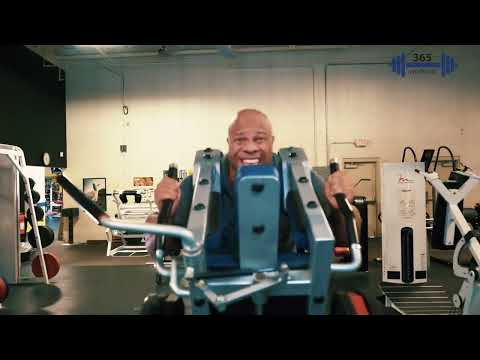 Phil Heath's Leg Workout - Reverse Hack Squat
