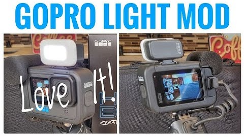 Review GoPro Light Mod  How to Turn on & Charge it