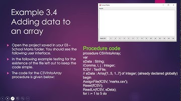 Grade 12 IT 2D Arrays with Data 20200513