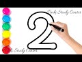 1234567890, Draw Number 1 - 10 for kids, Can You Count to 10, Fun Number Tracing Challenge! for Kids