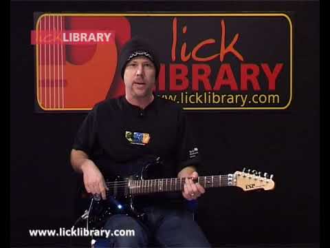 Harmonics Guitar Lick Sample Guitar Lesson From Killer Metal Licks With Danny Gill Licklibrary