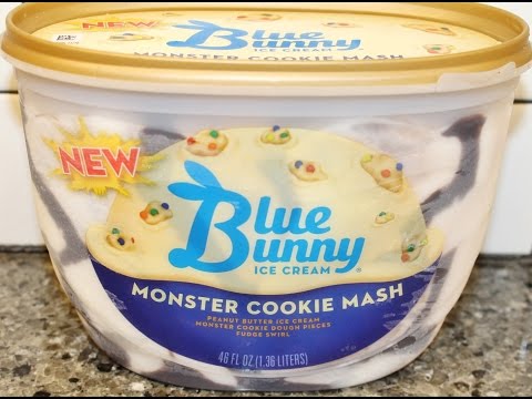 Blue Bunny Ice Cream: Monster Cookie Mash Review