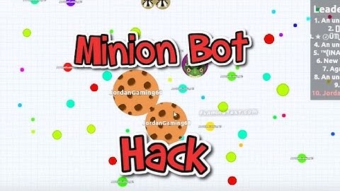 Agar.io Bot Hack Game Play // Insane 150 Minion Bots 2016!!!
