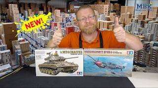 TAMIYA Doppel-Check! 🔥 M24 Chaffee &amp; Bf 109 G-6 Late im MBK packt aus SPEZIAL!