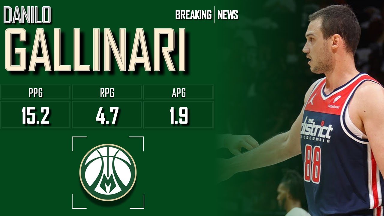 MILWAUKEE BUCKS: Danilo Gallinari ᴴᴰ