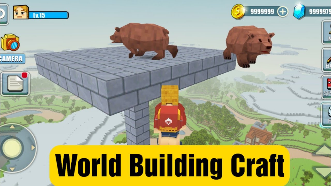 World Building Craft - How Animals & Birds Fall from height - YouTube