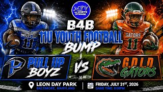 BIG TIME 11U FOOTBALL BUMP @ The Black Hole ft Pull Up Boyz vs G.D.L.D  Gators | 11u Youth Football