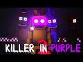 *NEW SECRET* PURPLE GUY GETS HUNTED BY HIS OWN ANIMATRONIC CREATIONS.. | FNAF Killer in Purple 2