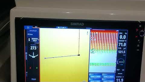 Simrad Precision 9 vs. GS25 Compass Heading