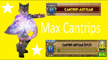 Wizard101 - Max Level Cantrips!