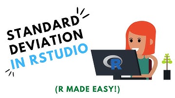 How to calculate the standard deviation in RStudio