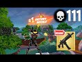 111 Elimination Solo Squads Gameplay *WORLD RECORD* (Fortnite Chapter 4 Season 4 Full Game Wins)