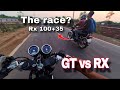 Evening ride with rx 10035 rider aaj free ka bojan ho giya