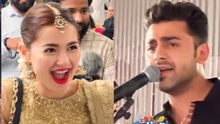 Farhan Saeed singing with hania amir 2