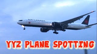 Close Up Landings At Toronto Pearson Airport 🛩✈️