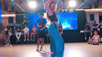 Olaya  & Alexandre – Mesmerizing Brazilian Zouk Demo | Zouk World Congress 2025