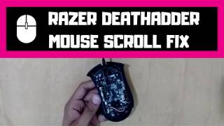 Razer Deathadder Mouse wheel fix | mouse wheel repair | scrolling fix