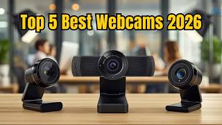 Top 5 Best AI Webcams in 2026 🔥 (4K, Auto Tracking, HDR)